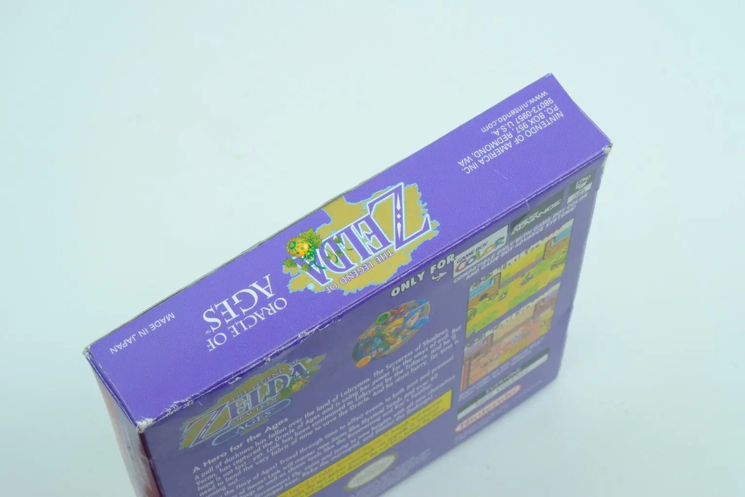 The Legend of Zelda: Oracle of Ages – Complete in Box RetroGate - Your Gateway to Classic Gaming