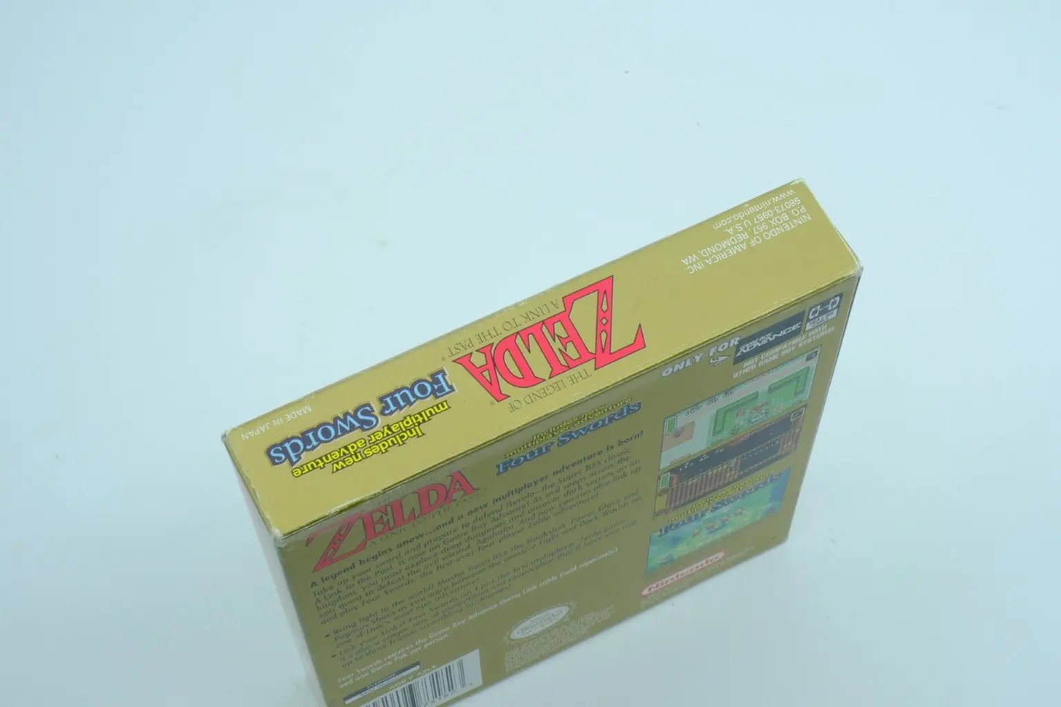 The Legend of Zelda: A Link to the Past & Four Swords– Complete in Box RetroGate - Your Gateway to Classic Gaming