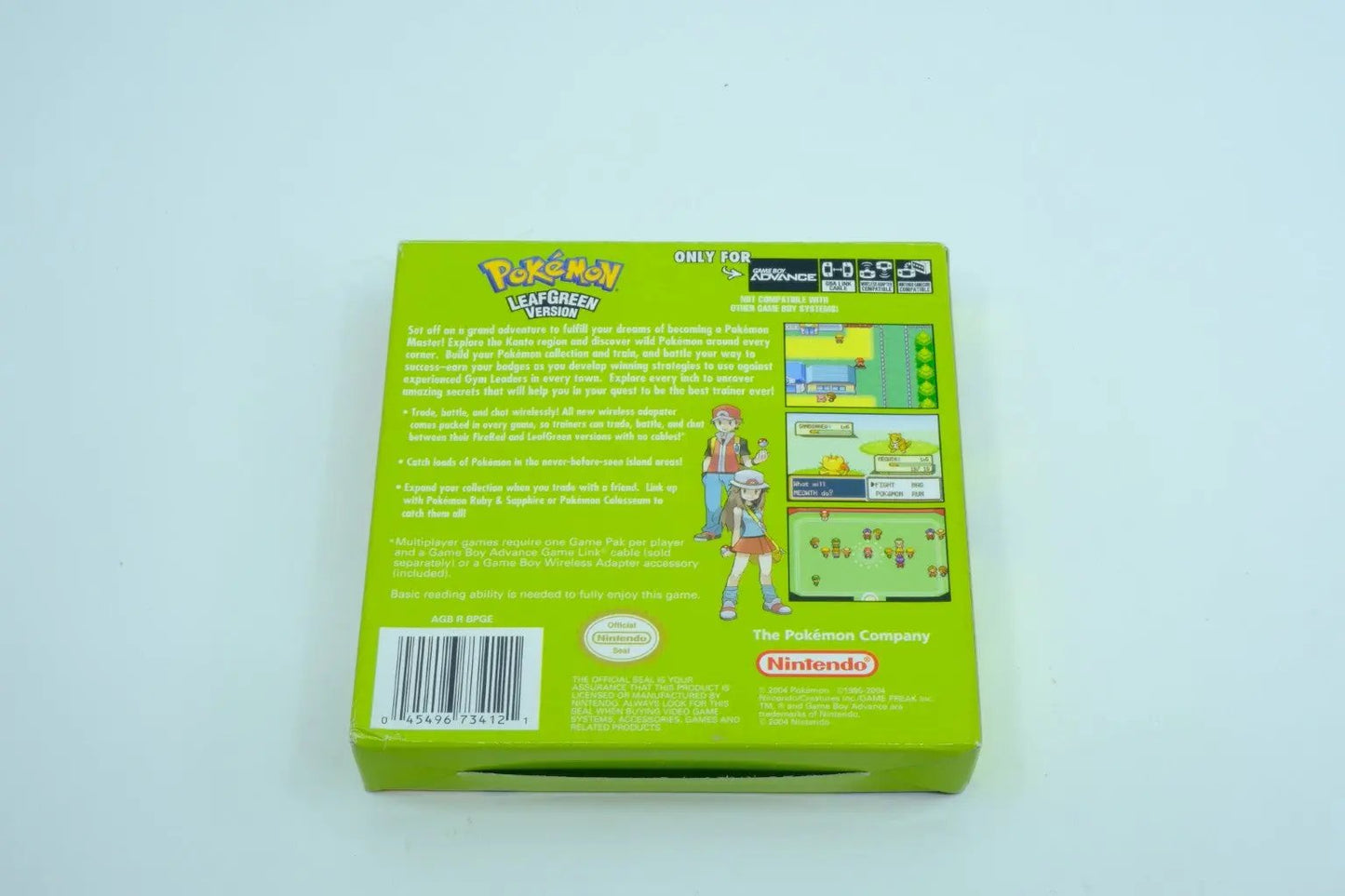 Pokemon LeafGreen Version – Complete in Box RetroGate - Your Gateway to Classic Gaming
