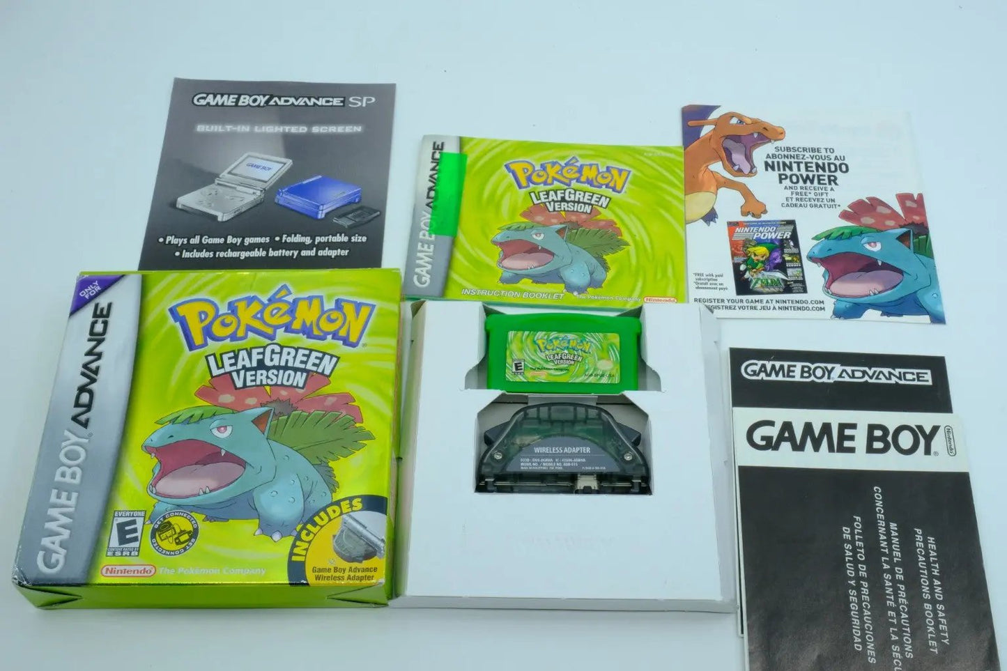 Pokemon LeafGreen Version – Complete in Box RetroGate - Your Gateway to Classic Gaming