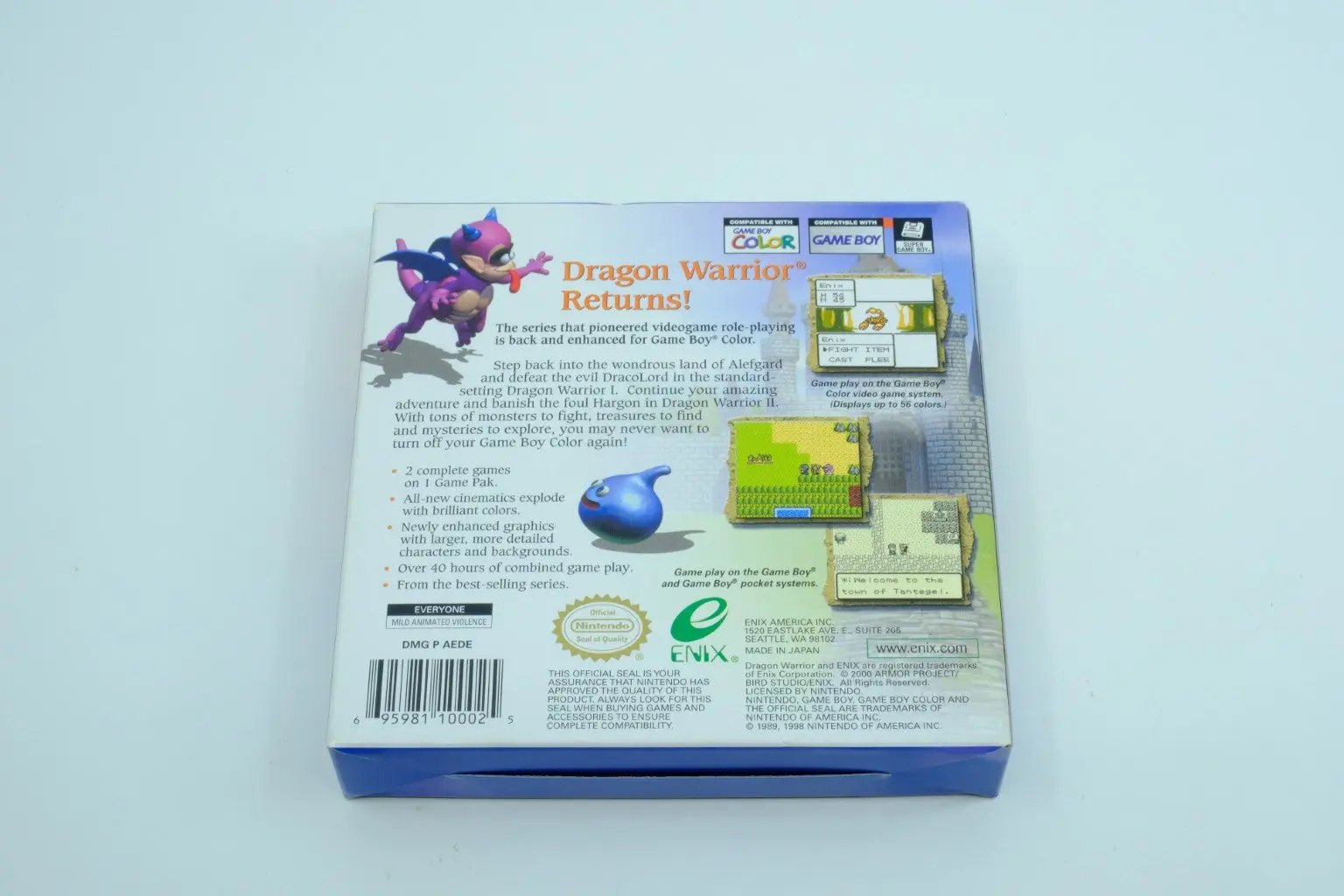 Dragon Warrior I & II – Complete in Box RetroGate - Your Gateway to Classic Gaming