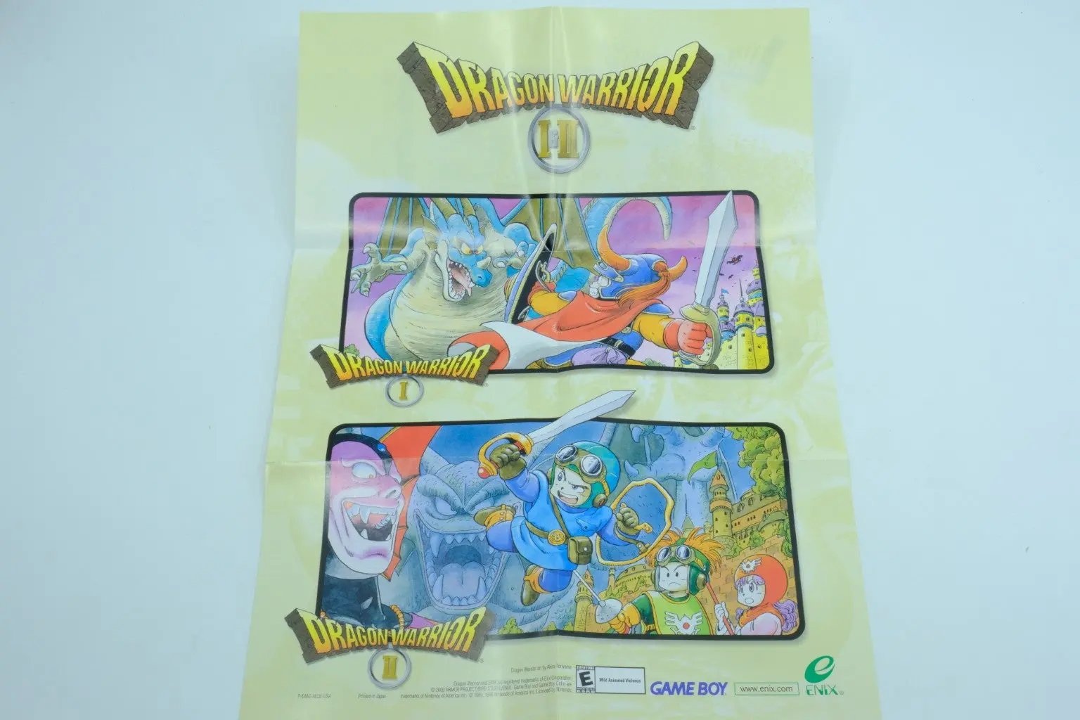 Dragon Warrior I & II – Complete in Box RetroGate - Your Gateway to Classic Gaming