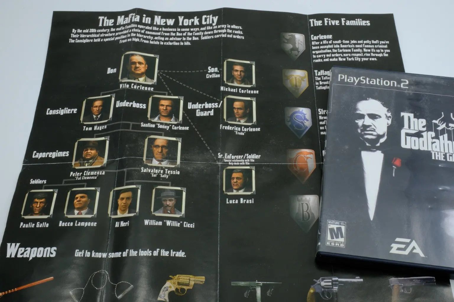 The Godfather: The Game – Complete in Box RetroGate - Your Gateway to Classic Gaming