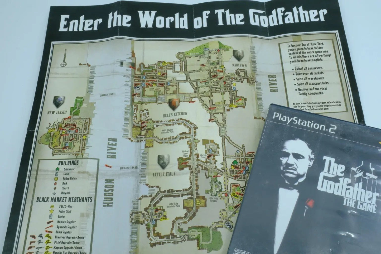The Godfather: The Game – Complete in Box RetroGate - Your Gateway to Classic Gaming