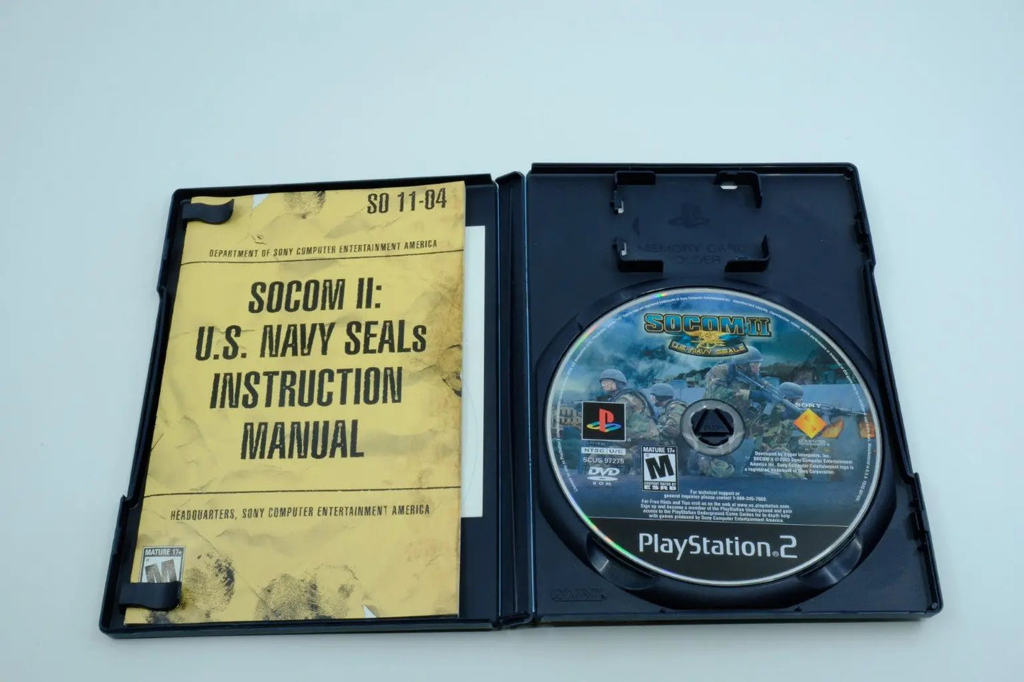 SOCOM II: U.S. Navy SEALs – Complete in Box RetroGate - Your Gateway to Classic Gaming
