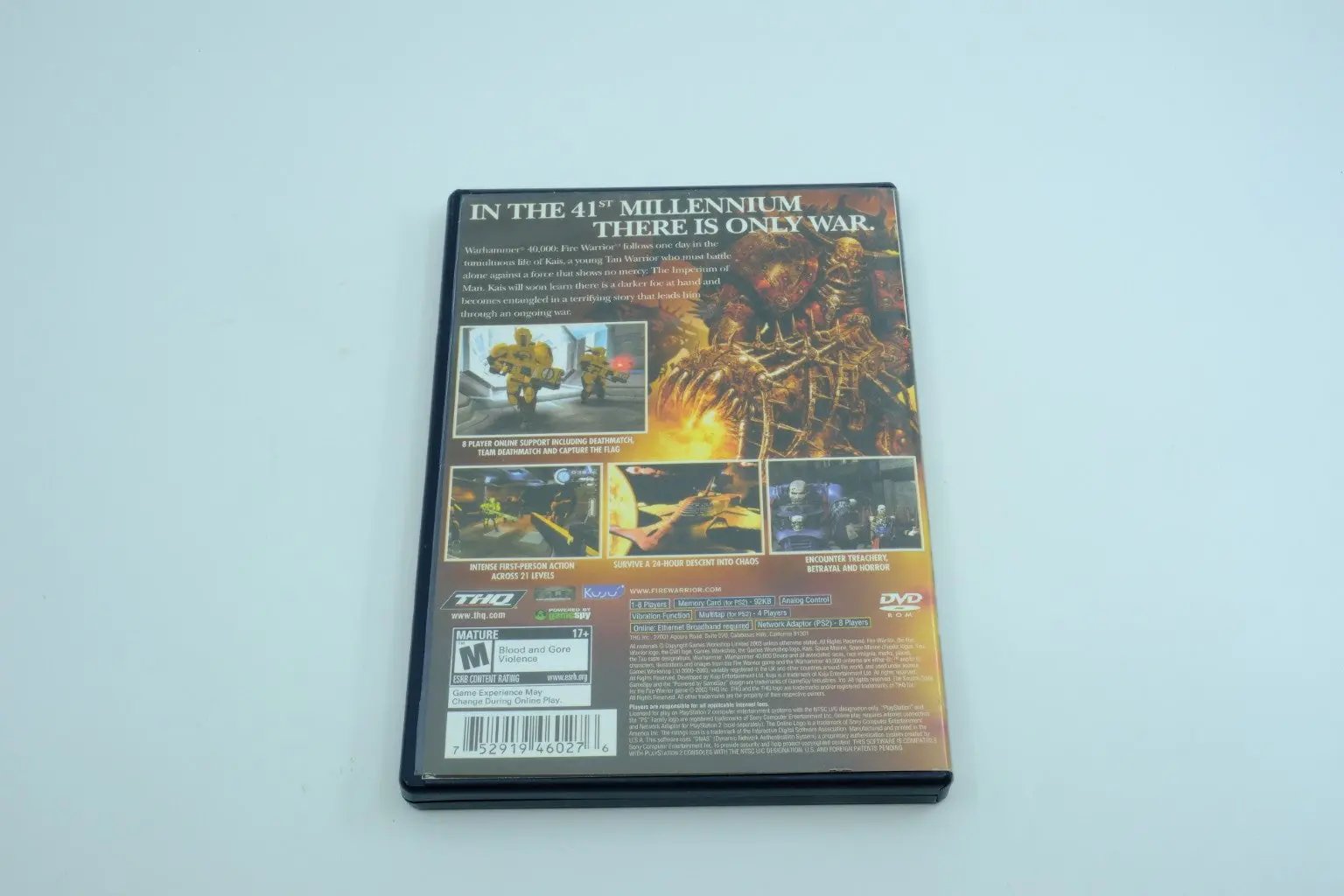 Warhammer 40,000: Fire Warrior – Complete in Box RetroGate - Your Gateway to Classic Gaming