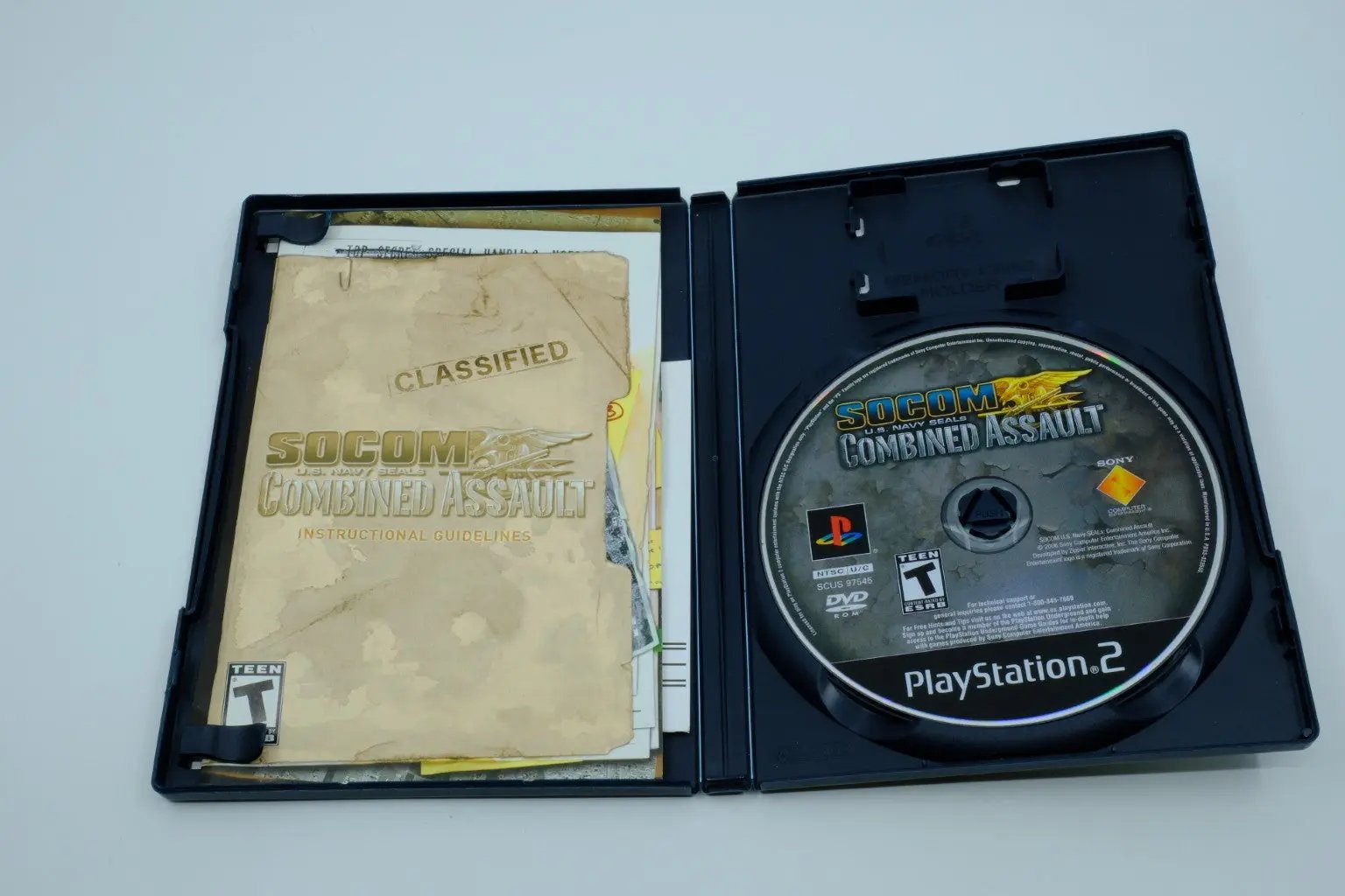 SOCOM: U.S. Navy SEALs – Combined Assault – Complete in Box RetroGate - Your Gateway to Classic Gaming