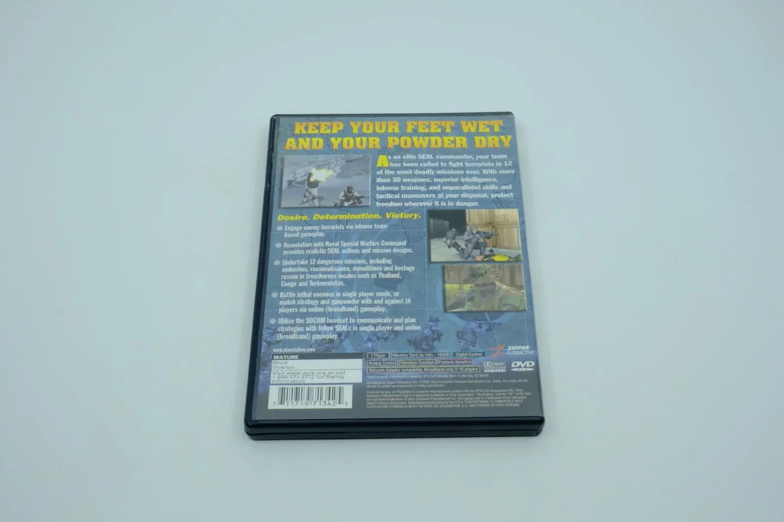 SOCOM: U.S. Navy SEALs – Complete in Box RetroGate - Your Gateway to Classic Gaming