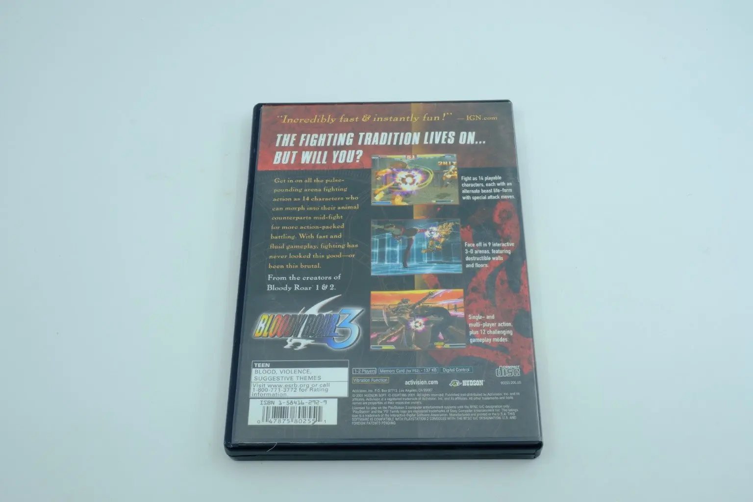 Bloody Roar 3 – Complete in Box RetroGate - Your Gateway to Classic Gaming