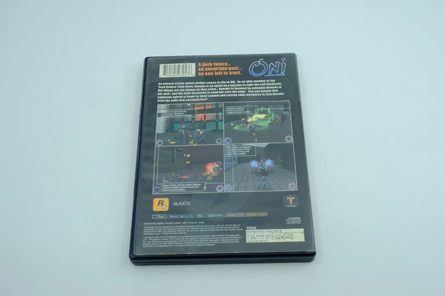 Oni – Complete in Box RetroGate - Your Gateway to Classic Gaming