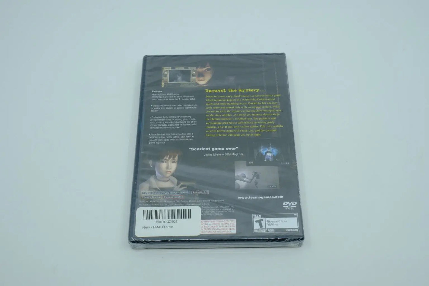 Fatal Frame – Factory Sealed RetroGate - Your Gateway to Classic Gaming