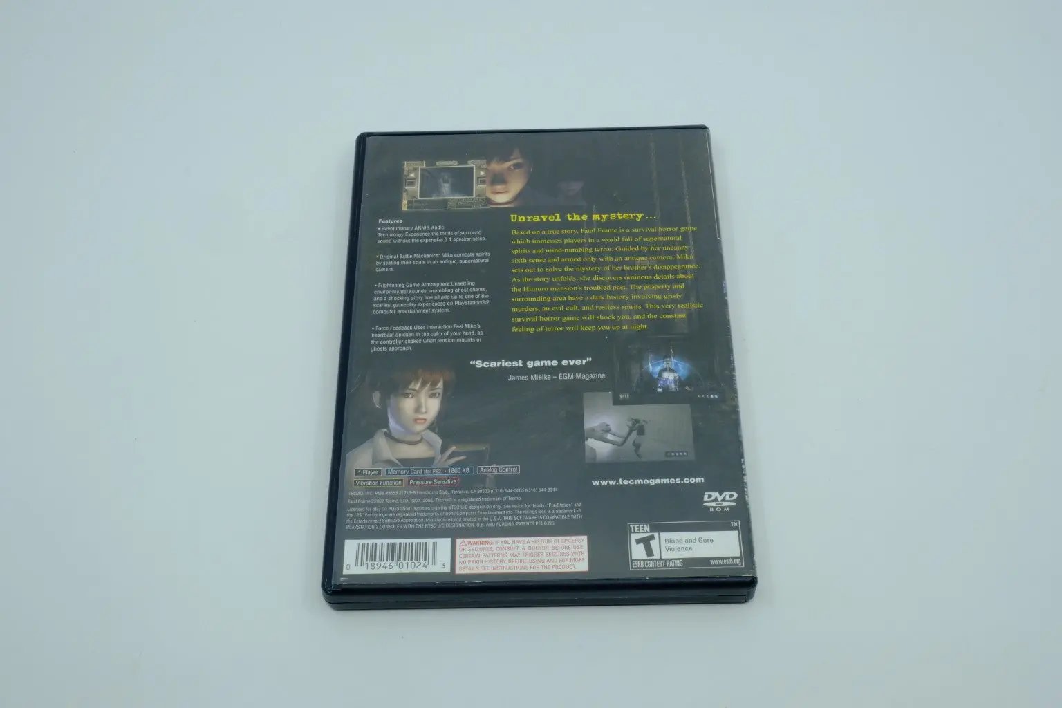 Fatal Frame – Complete in Box RetroGate - Your Gateway to Classic Gaming