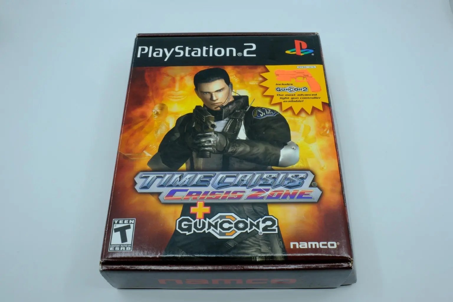 Time Crisis: Crisis Zone + Guncon2 – Complete in Box - RetroGate - Your Gateway to Classic Gaming