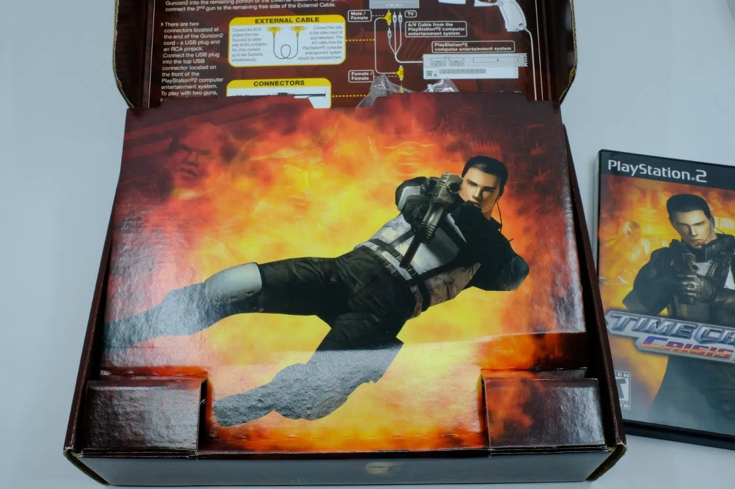 Time Crisis: Crisis Zone + Guncon2 – Complete in Box - RetroGate - Your Gateway to Classic Gaming