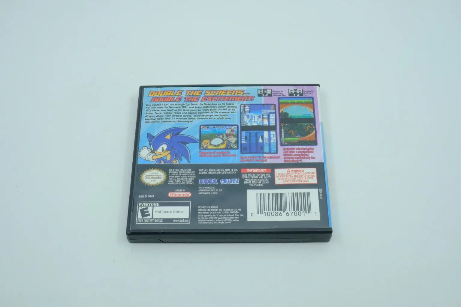 Sonic Rush – Complete in Box - RetroGate - Your Gateway to Classic Gaming