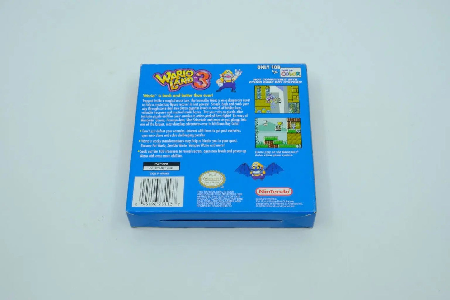 Wario Land 3 – Complete in Box RetroGate - Your Gateway to Classic Gaming