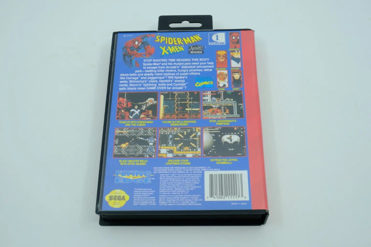Spider-Man/X-Men: Arcade’s Revenge – Complete in Box RetroGate - Your Gateway to Classic Gaming