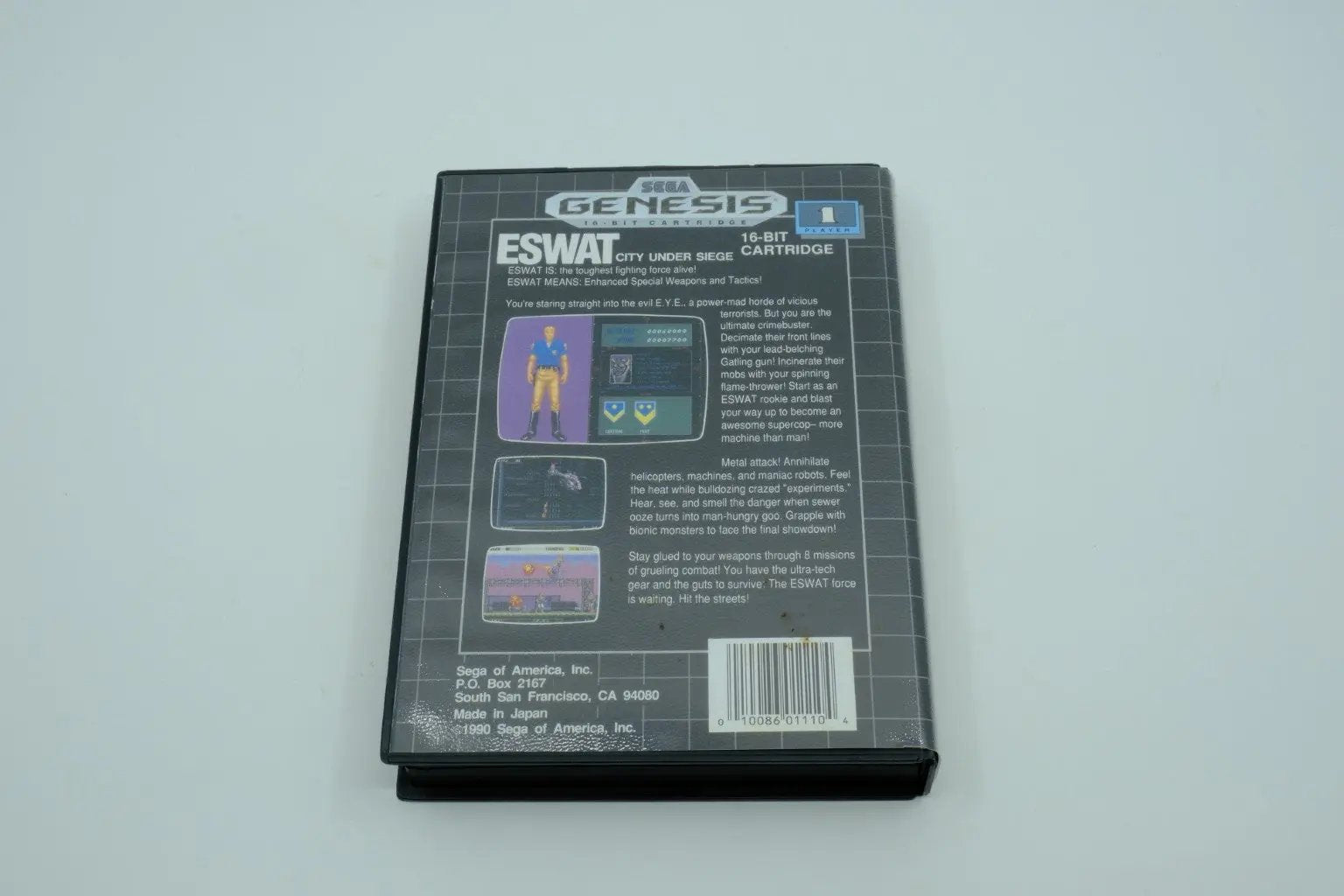 ESWAT: City Under Siege – Complete in Box RetroGate - Your Gateway to Classic Gaming
