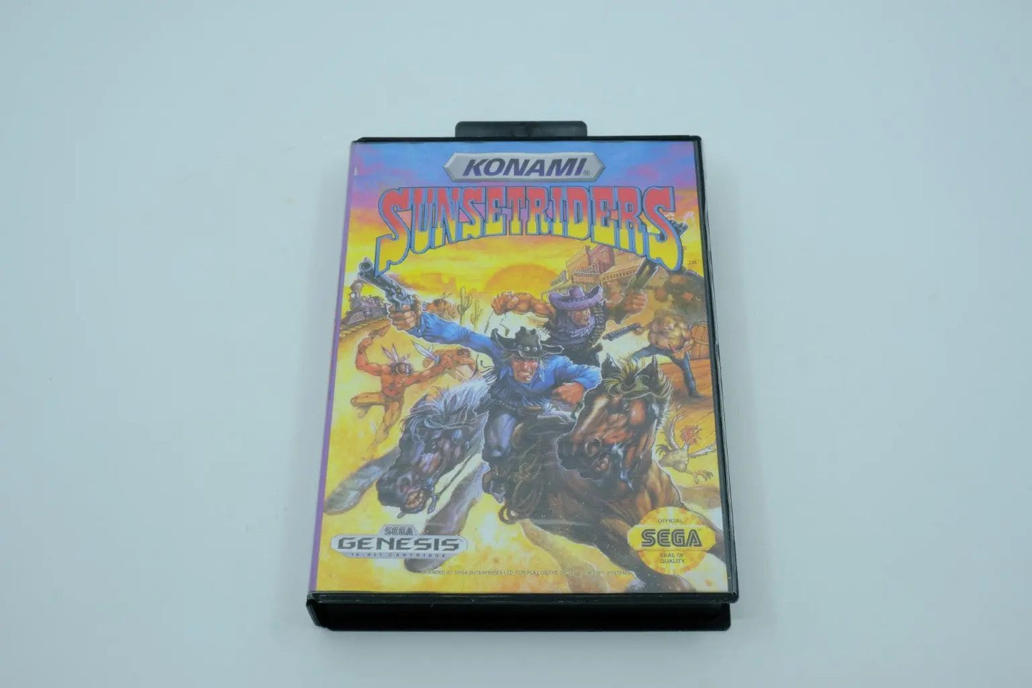 Sunset Riders – Complete in Box RetroGate - Your Gateway to Classic Gaming