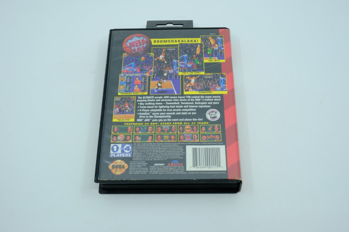 NBA Jam – Complete in Box RetroGate - Your Gateway to Classic Gaming