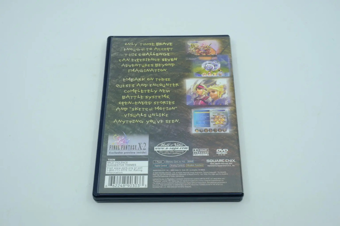 Unlimited Saga – Complete in Box RetroGate - Your Gateway to Classic Gaming