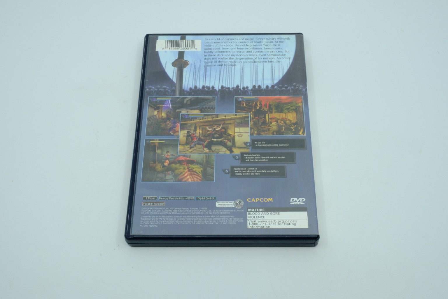 Onimusha: Warlords – Complete in Box RetroGate - Your Gateway to Classic Gaming