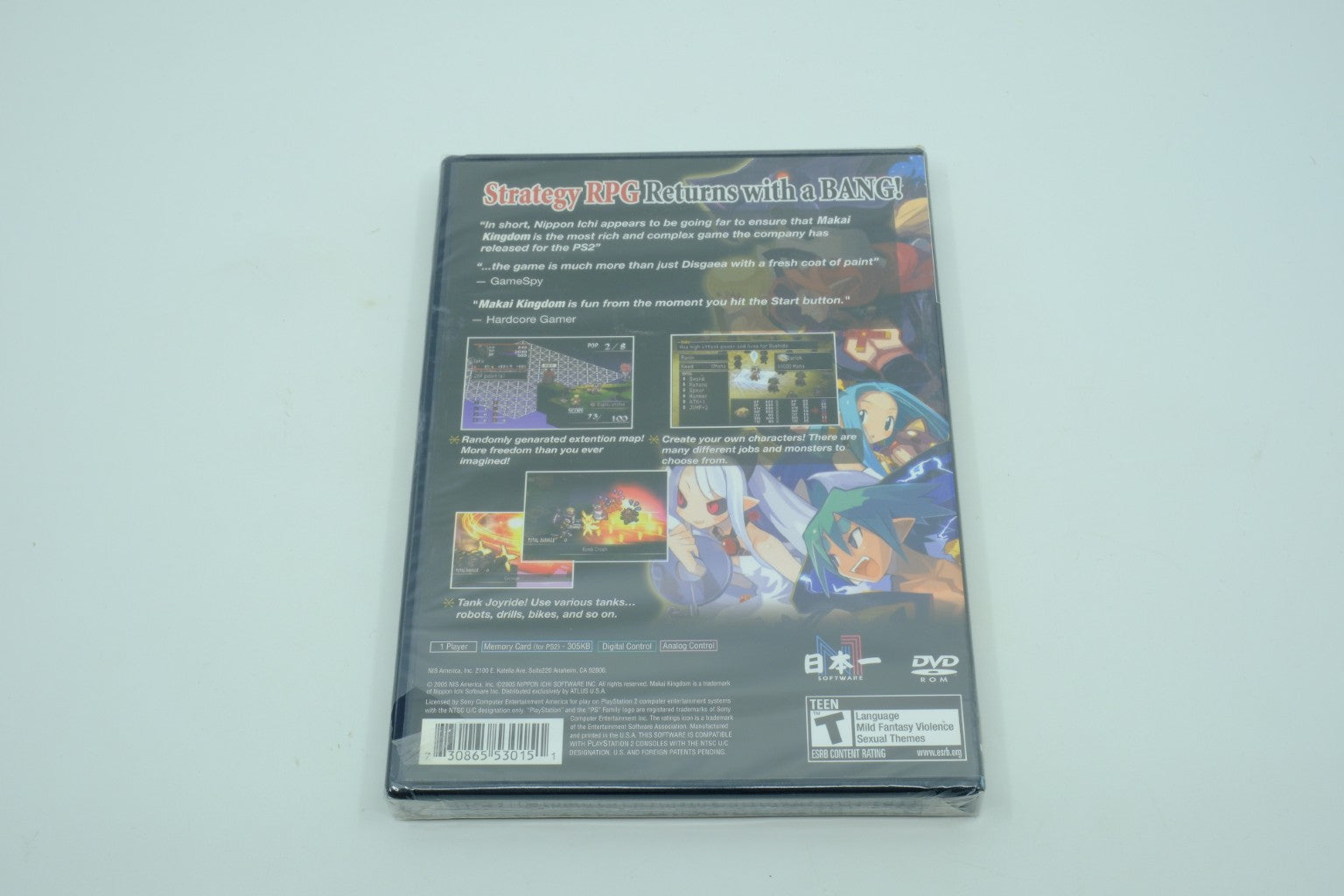 Makai Kingdom: Chronicles of the Sacred Tome – Factory Sealed RetroGate - Your Gateway to Classic Gaming