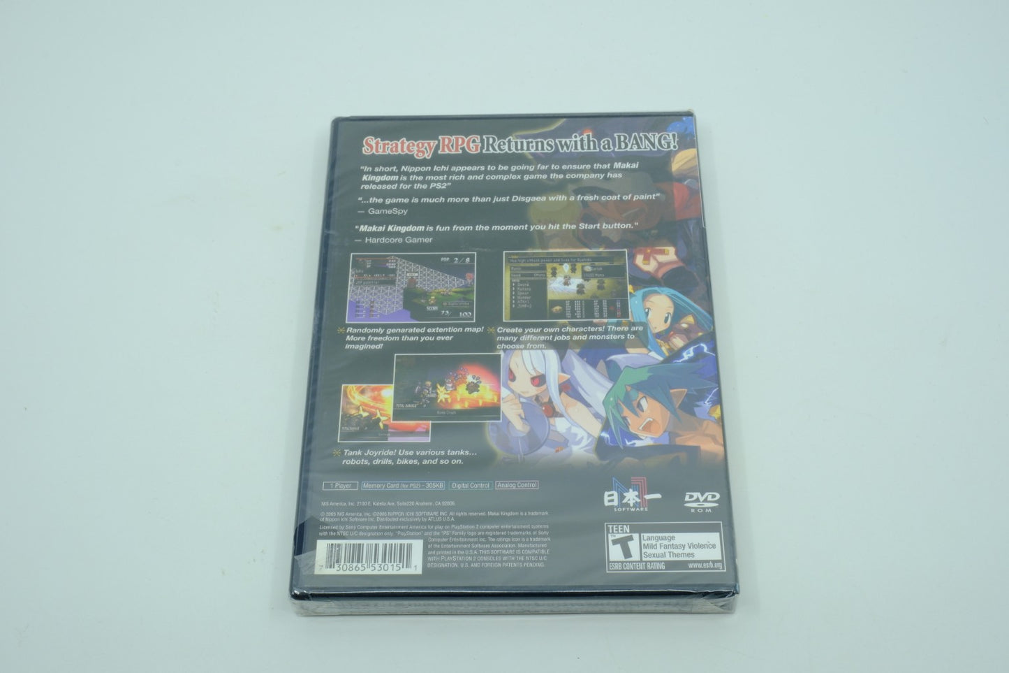 Makai Kingdom: Chronicles of the Sacred Tome – Factory Sealed RetroGate - Your Gateway to Classic Gaming