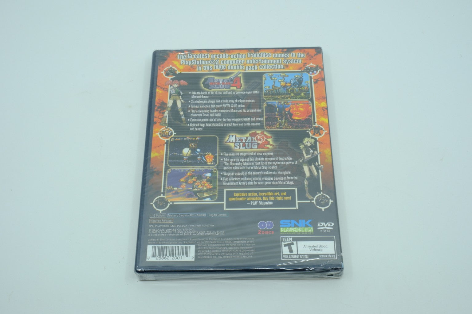 Metal Slug 4 & 5 – Factory Sealed RetroGate - Your Gateway to Classic Gaming