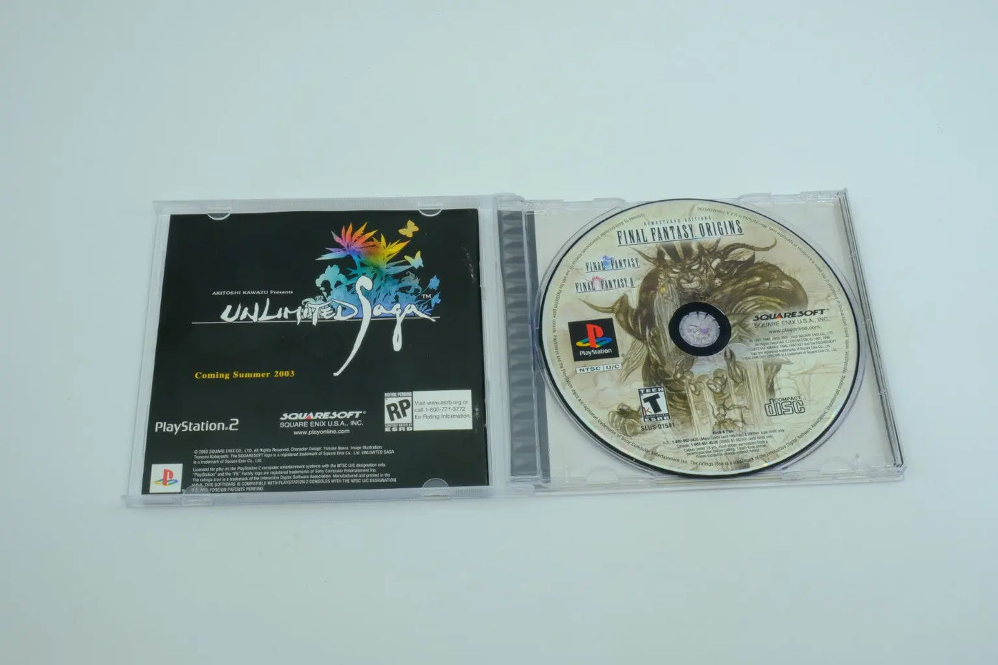 Final Fantasy Origins (Final Fantasy I & Final Fantasy II) – Complete in Box RetroGate - Your Gateway to Classic Gaming