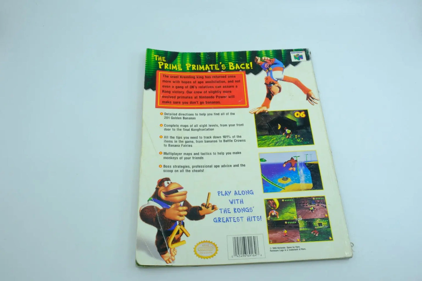 Donkey Kong 64 — Official Nintendo Power Player’s Guide (N64) RetroGate - Your Gateway to Classic Gaming