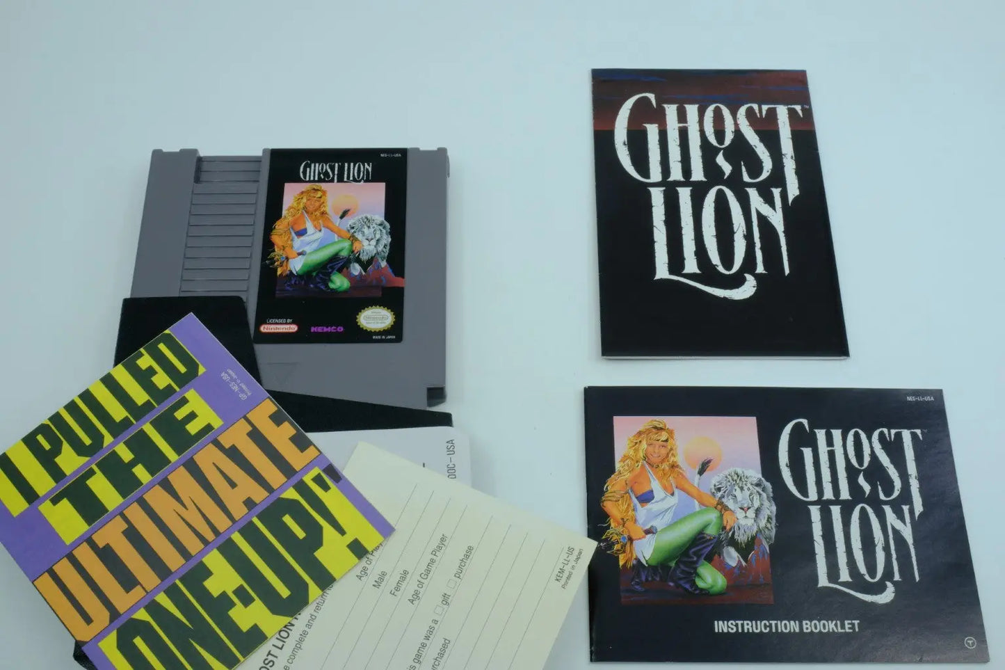 Ghost Lion – Complete in Box RetroGate - Your Gateway to Classic Gaming