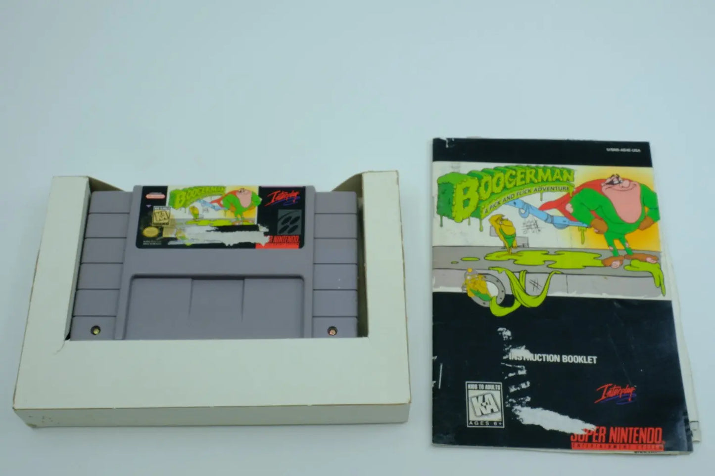 Boogerman: A Pick and Flick Adventure – Complete in Box RetroGate - Your Gateway to Classic Gaming