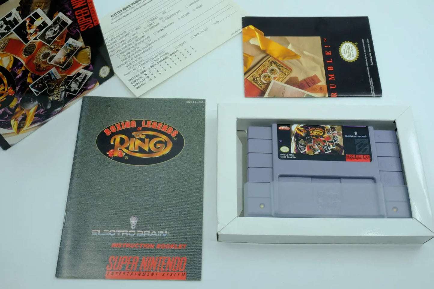 Boxing Legends of the Ring – Complete in Box RetroGate - Your Gateway to Classic Gaming