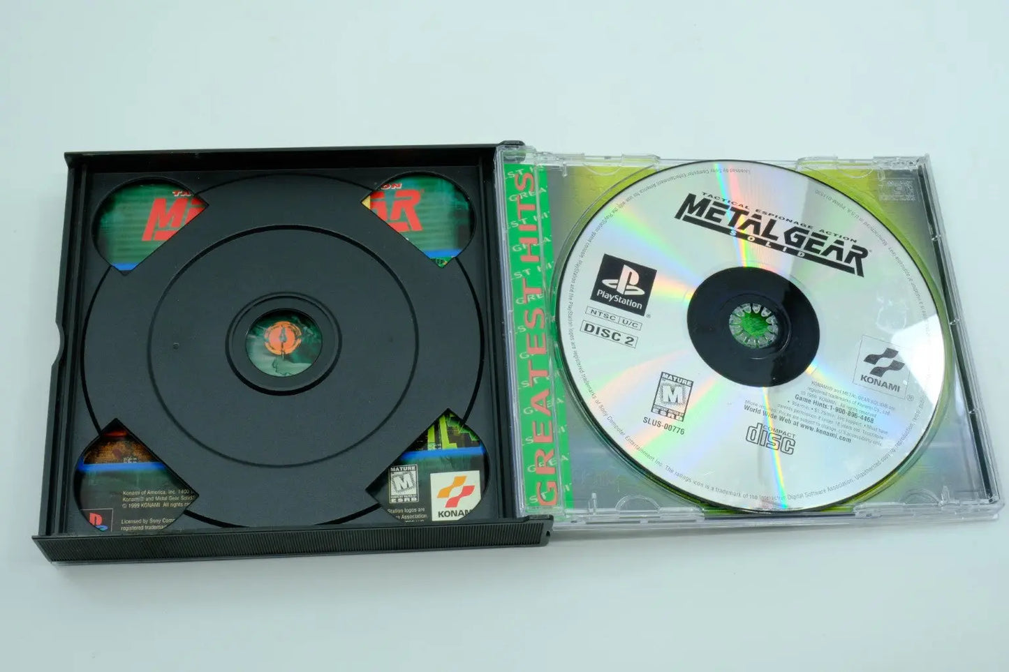 Metal Gear Solid – Complete in Box – Greatest Hits RetroGate - Your Gateway to Classic Gaming