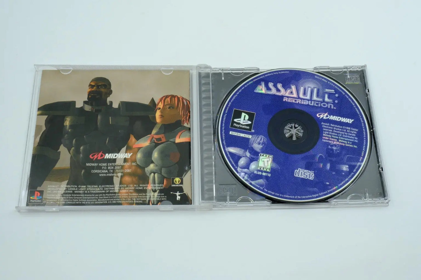 Assault: Retribution – Complete in Box RetroGate - Your Gateway to Classic Gaming