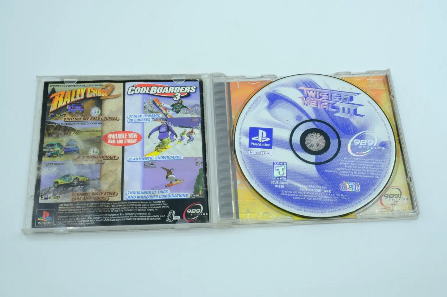 Twisted Metal 3 – Complete in Box RetroGate - Your Gateway to Classic Gaming