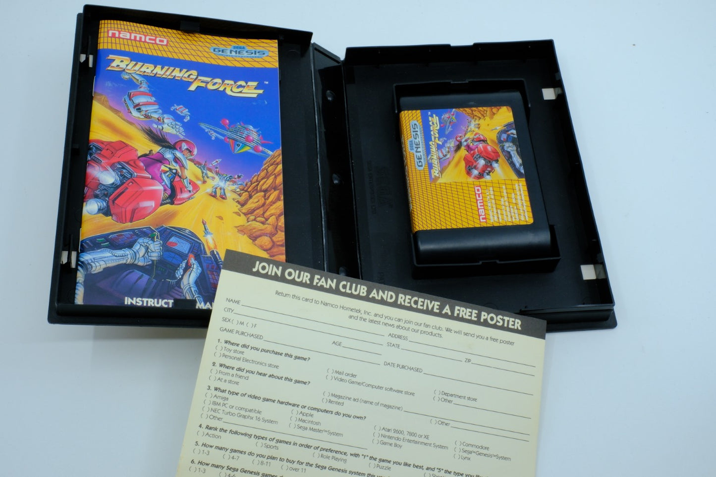 Burning Force – Complete in Box
