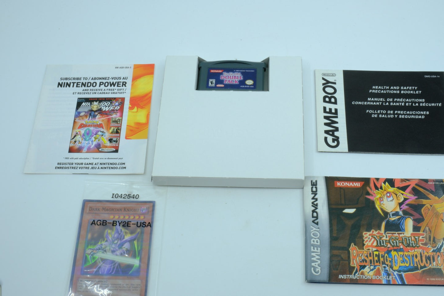 Yu-Gi-Oh! Double Pack – CIB with cards