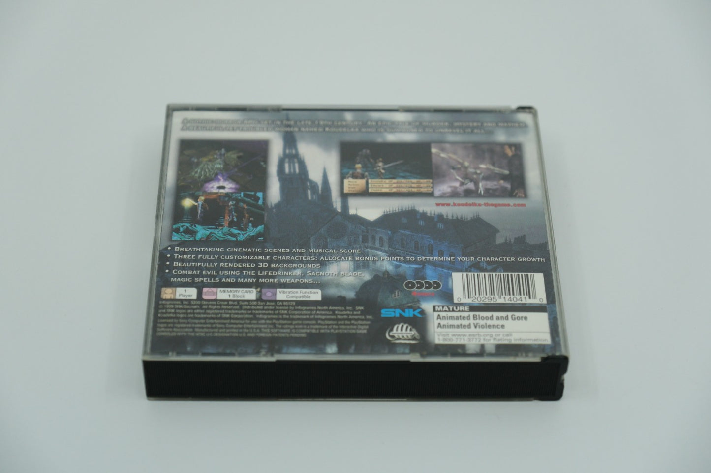 Koudelka Playstation 1 Complete