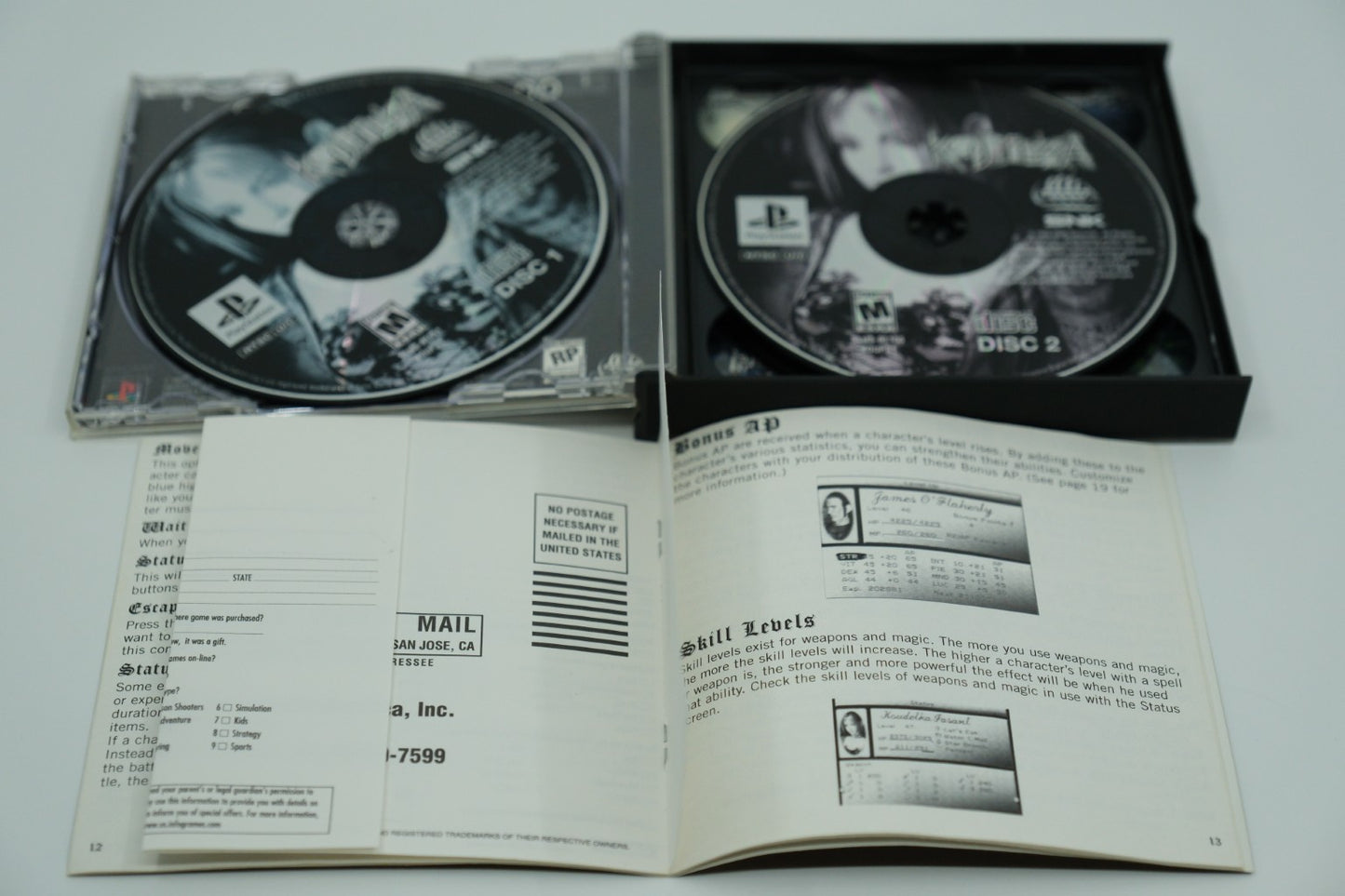Koudelka Playstation 1 Complete