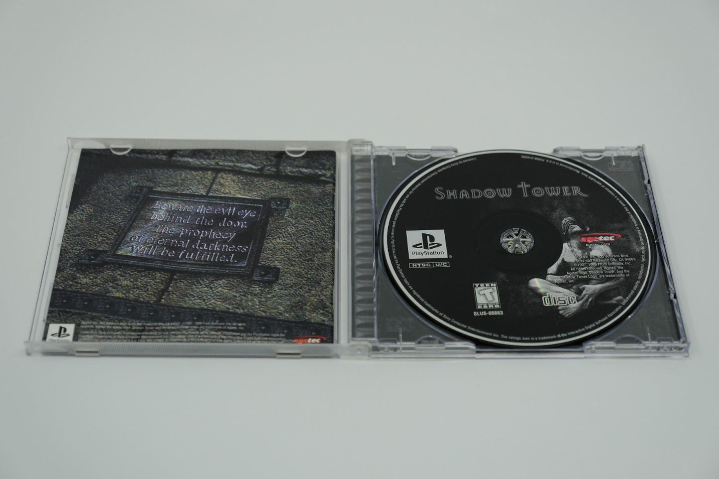 Shadow Tower Playstation 1 Complete