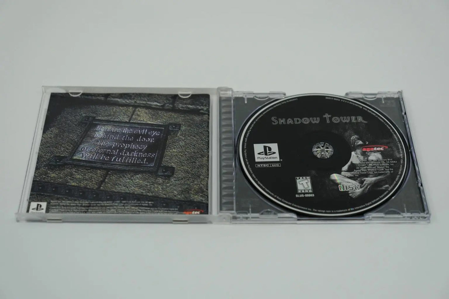 Shadow Tower Playstation 1 Complete RetroGate - Your Gateway to Classic Gaming