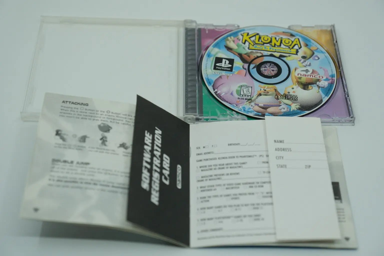 Klonoa Door to Phantomile Playstation 1 Complete RetroGate - Your Gateway to Classic Gaming