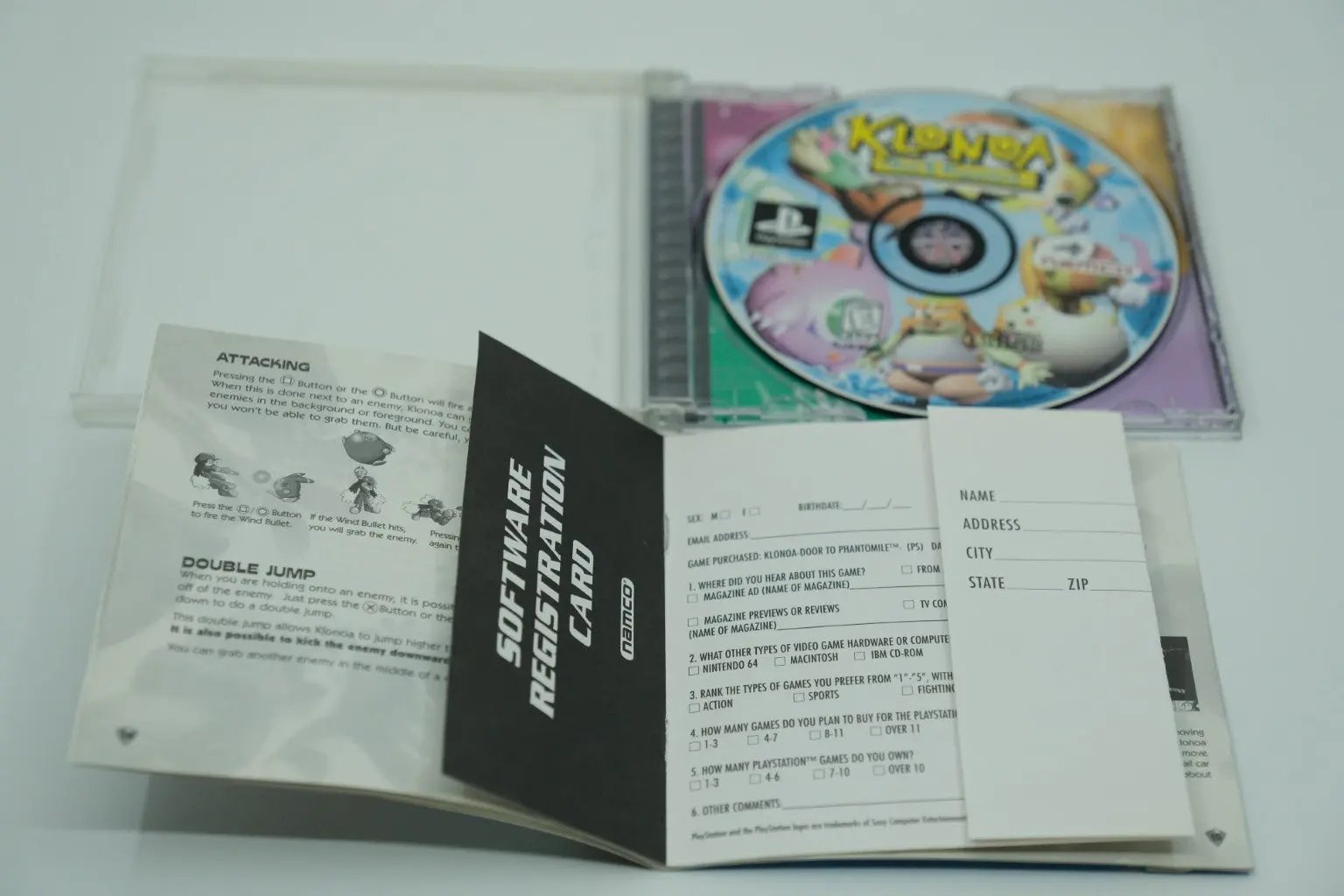 Klonoa Door to Phantomile Playstation 1 Complete RetroGate - Your Gateway to Classic Gaming