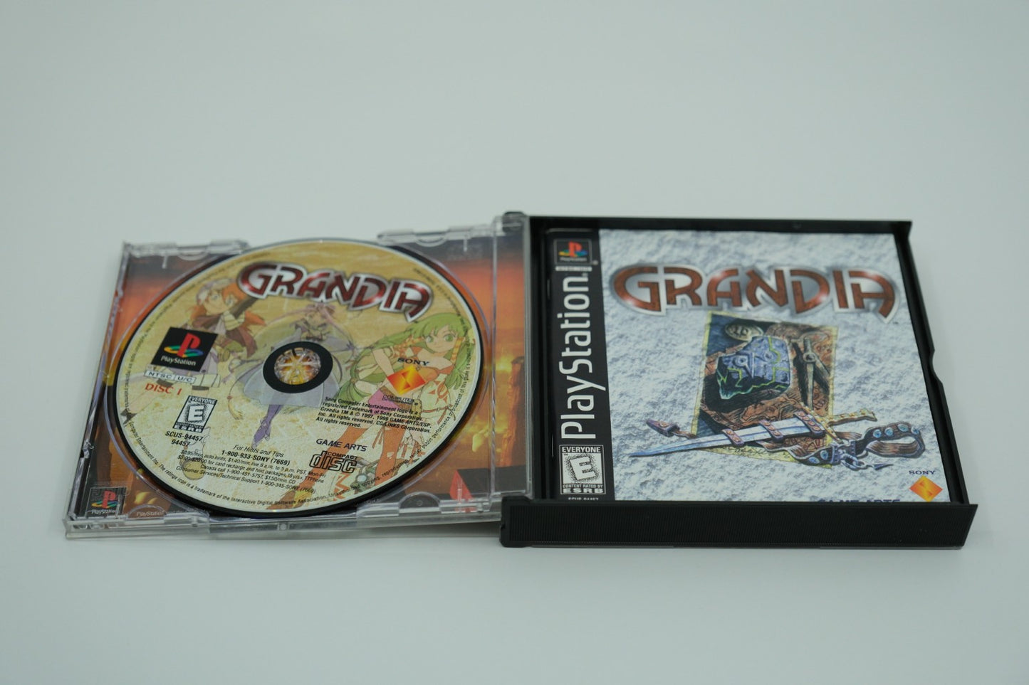 Grandia Playstation 1 Complete
