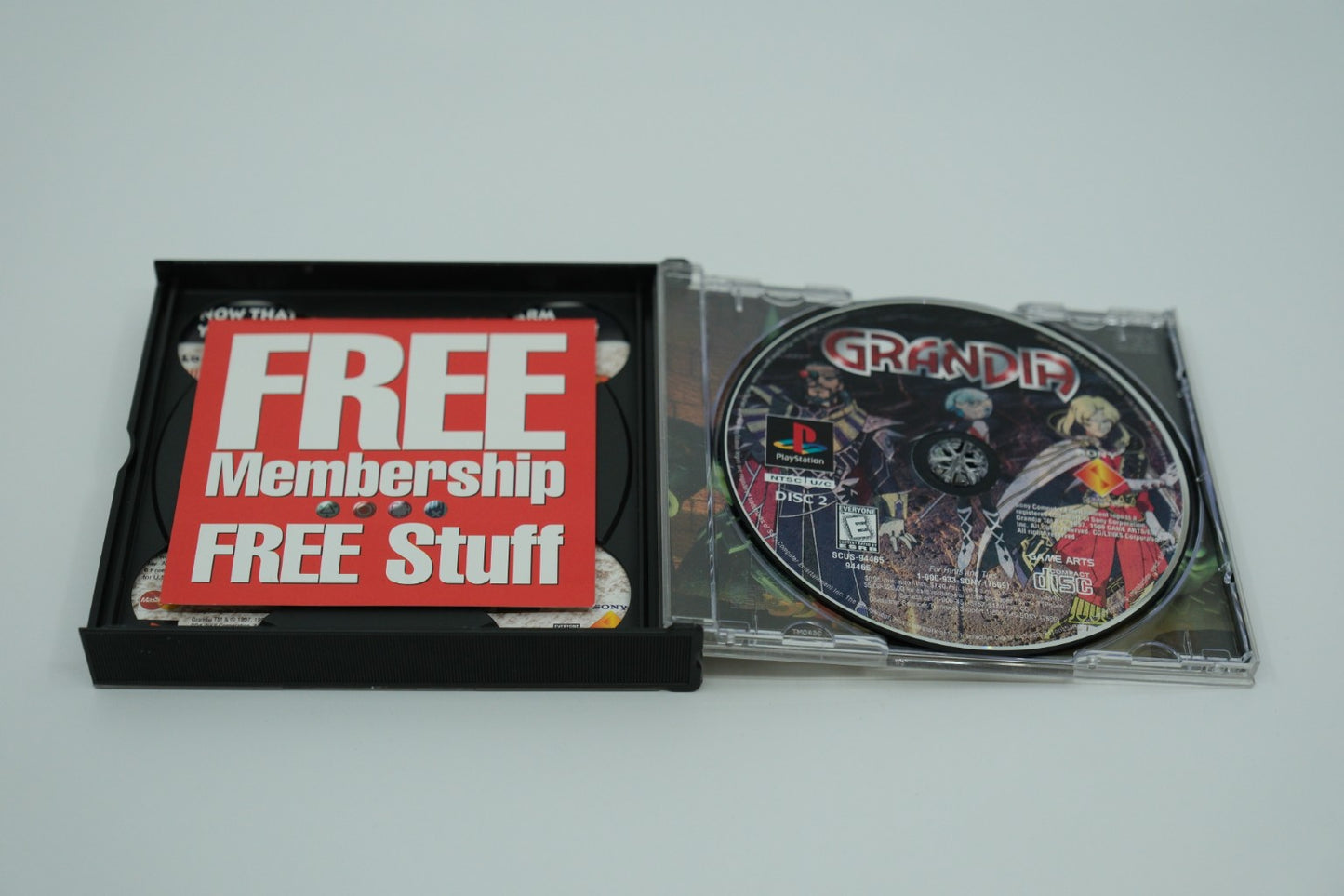 Grandia Playstation 1 Complete
