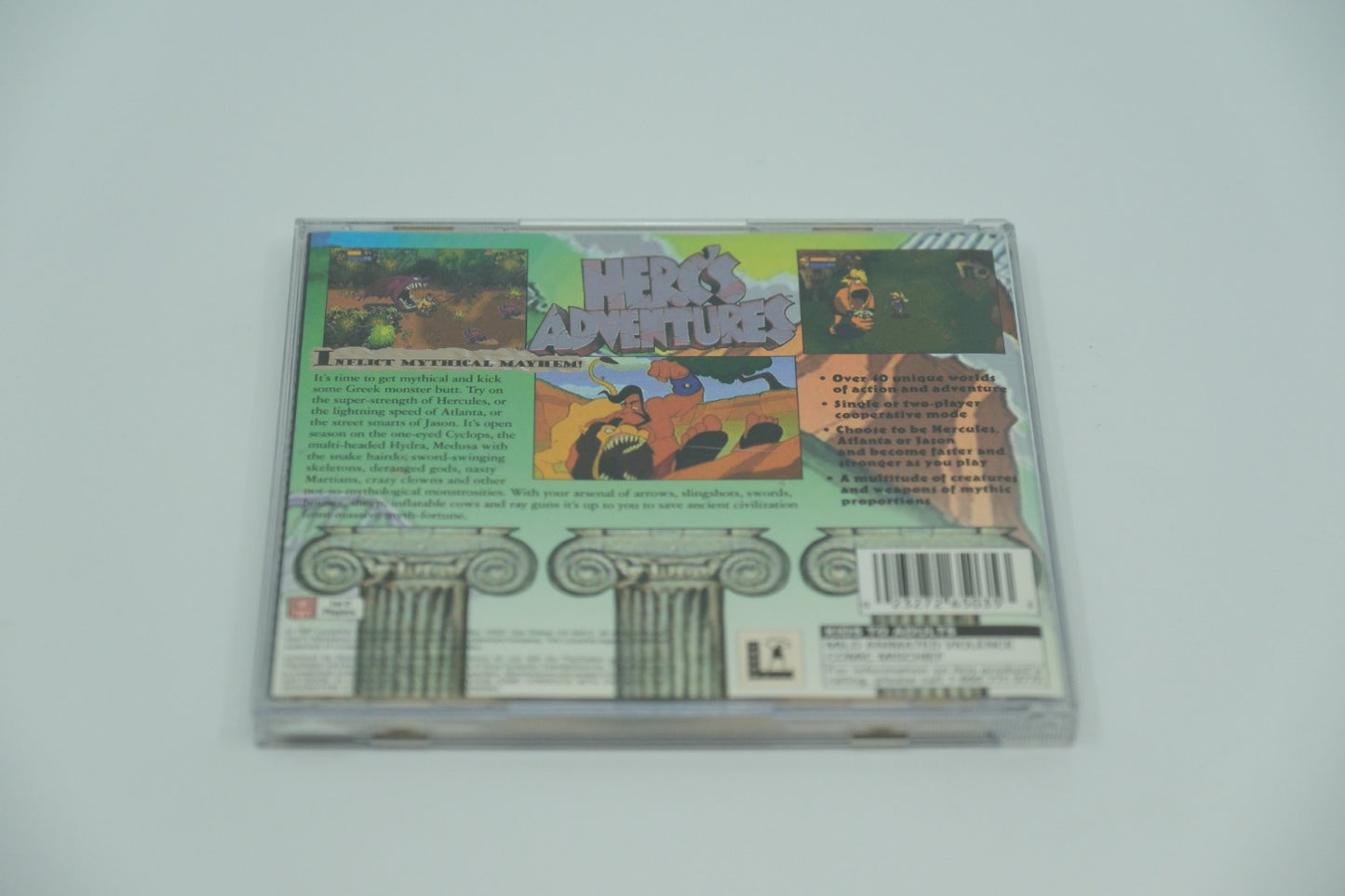 Herc's Adventures Playstation 1 Complete