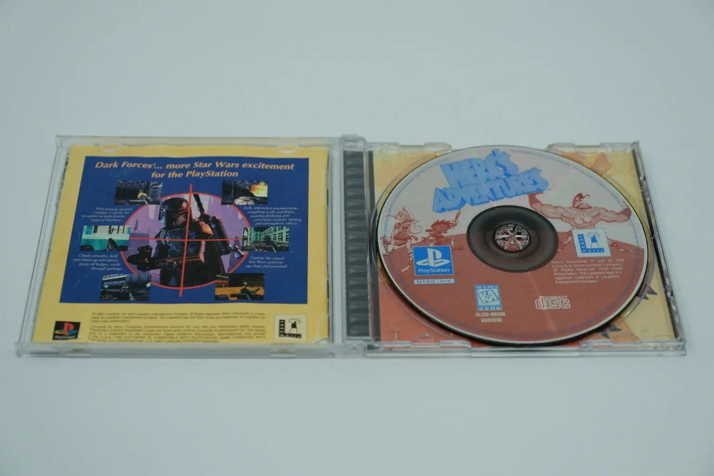 Herc's Adventures Playstation 1 Complete RetroGate - Your Gateway to Classic Gaming