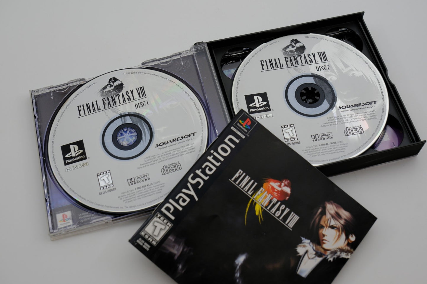 Final Fantasy VIII Playstation 1 Complete